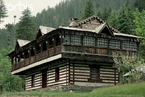 Traditional House in Himachal Pradesh, India